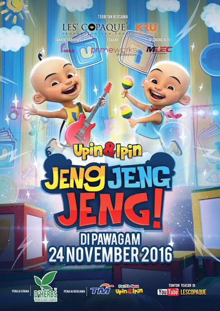 Nonton Upin Dan Ipin : Jeng Jeng Jeng! (2016) Film ...